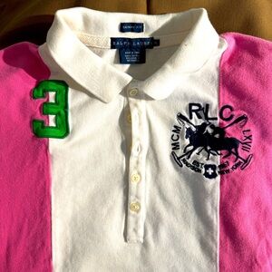 Polo by Ralph Lauren XL skinny fit POLO top. CUTE!